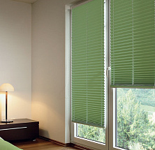 плиссе зеленый